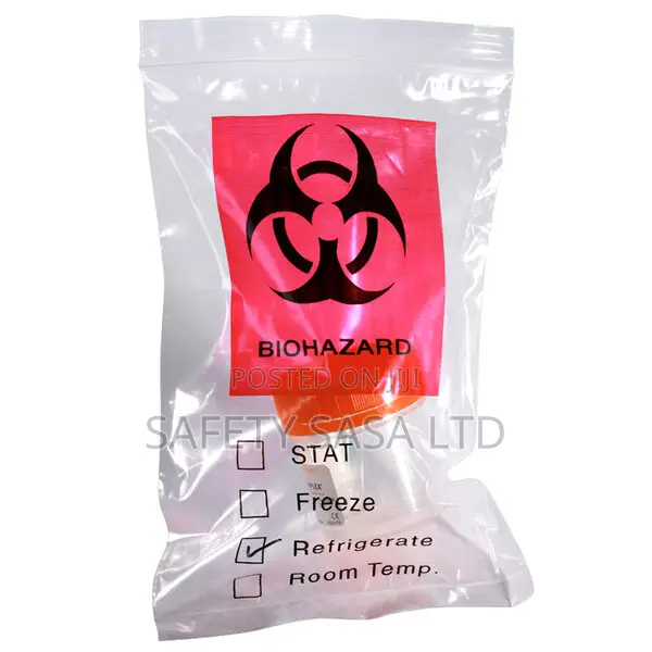 Biohazard Ziplock Specimen Bags