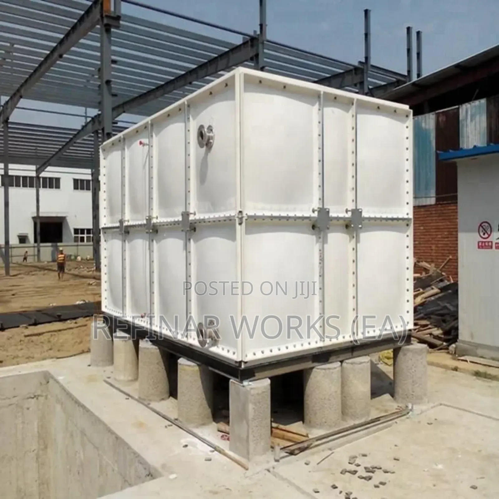 GRP Water Tanks - Manufacturer Installation Services
