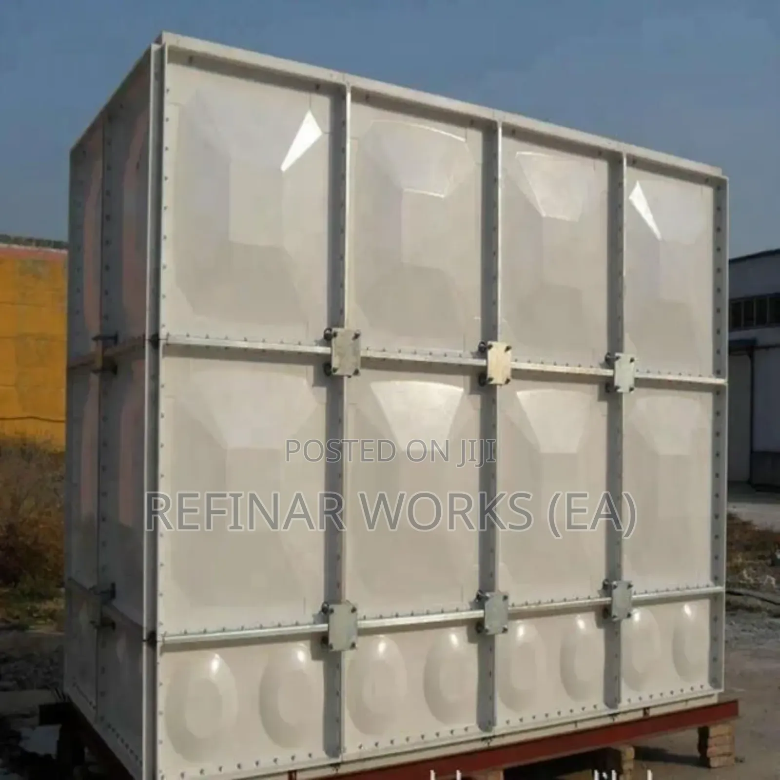 GRP Water Tank Supply Installation in Kenya