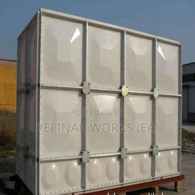 GRP Water Tank Supply Installation in Kenya