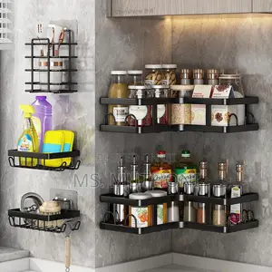 Multipurpose 5pcs Set Triangular Shower / Shelf Organizer*