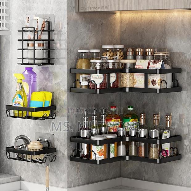 Multipurpose 5pcs Set Triangular Shower / Shelf Organizer* - main view