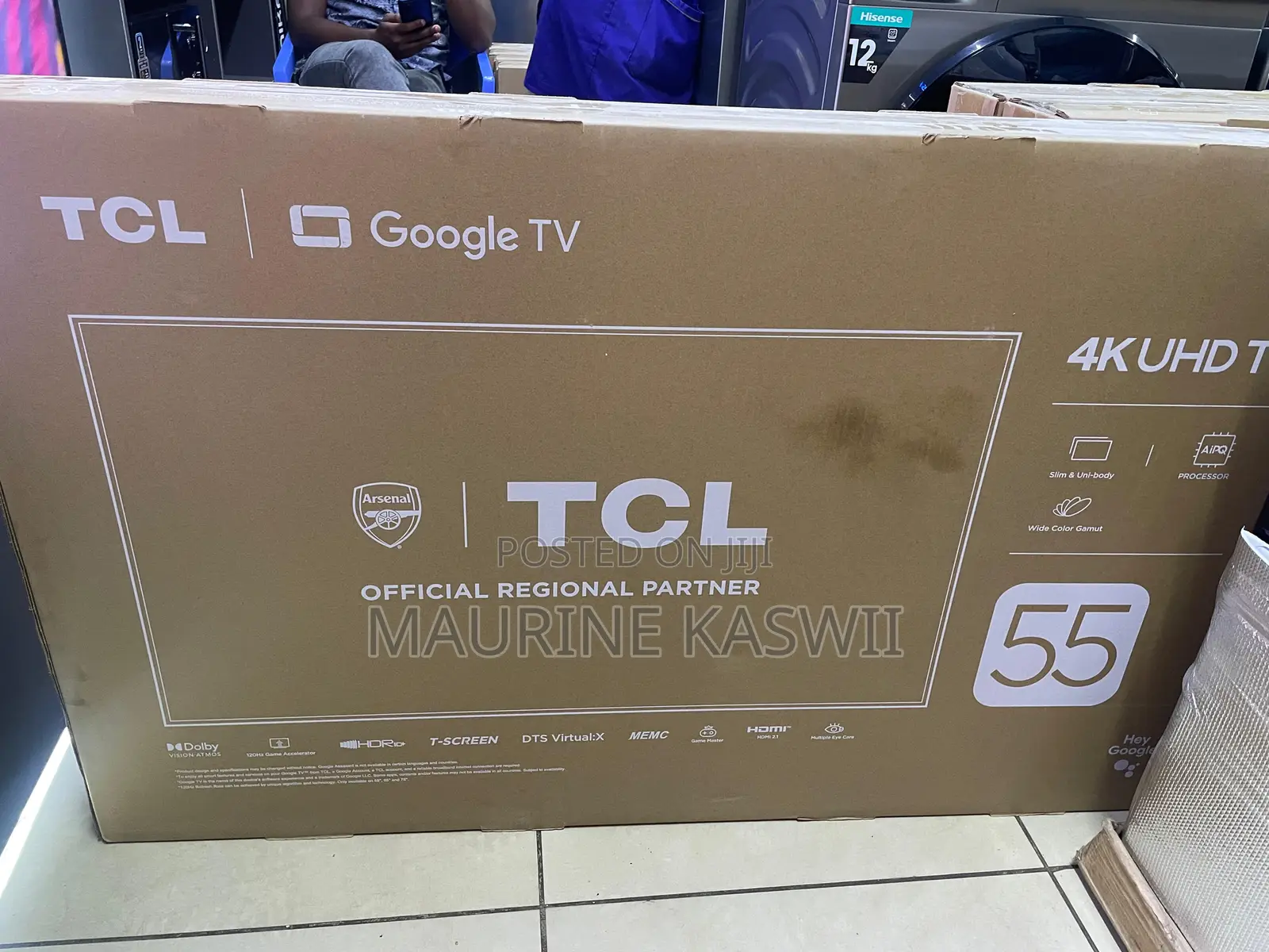 TCL 55 Smart Google Tv 55p755 Frameless