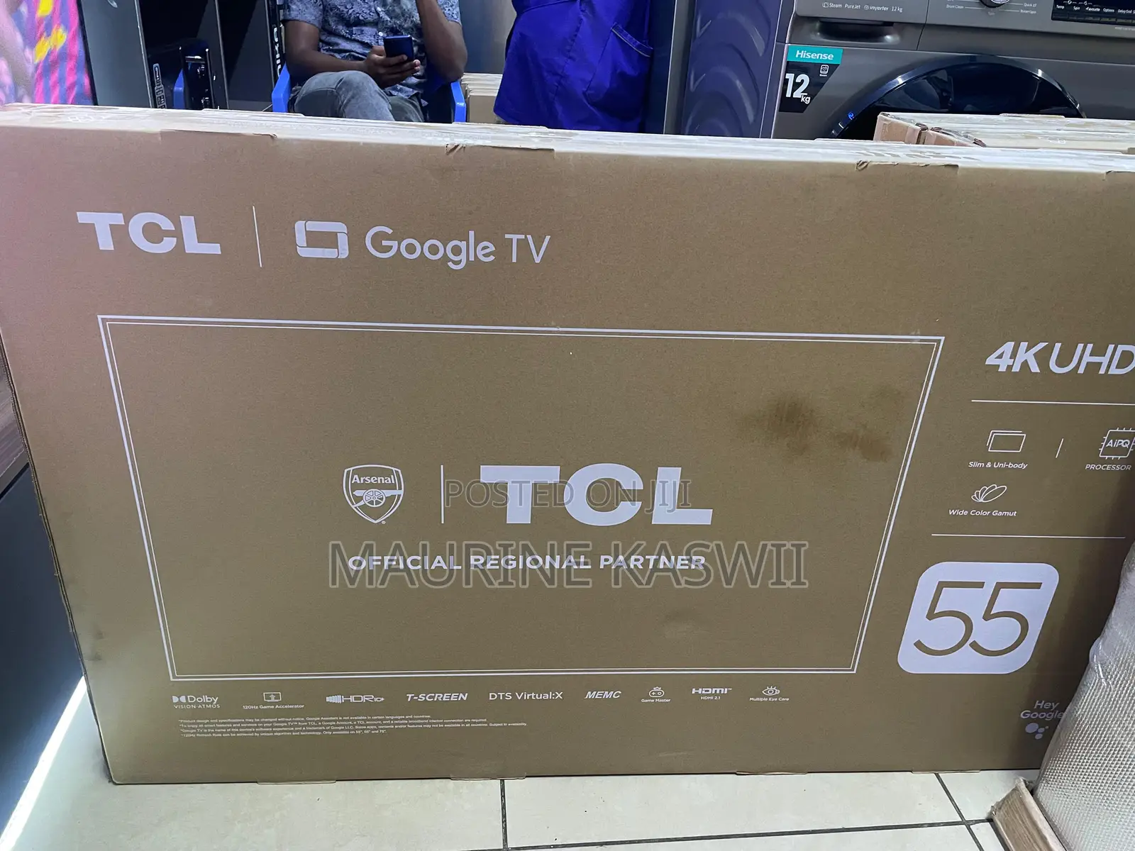 TCL 55 Smart Google Tv 55p755 Frameless