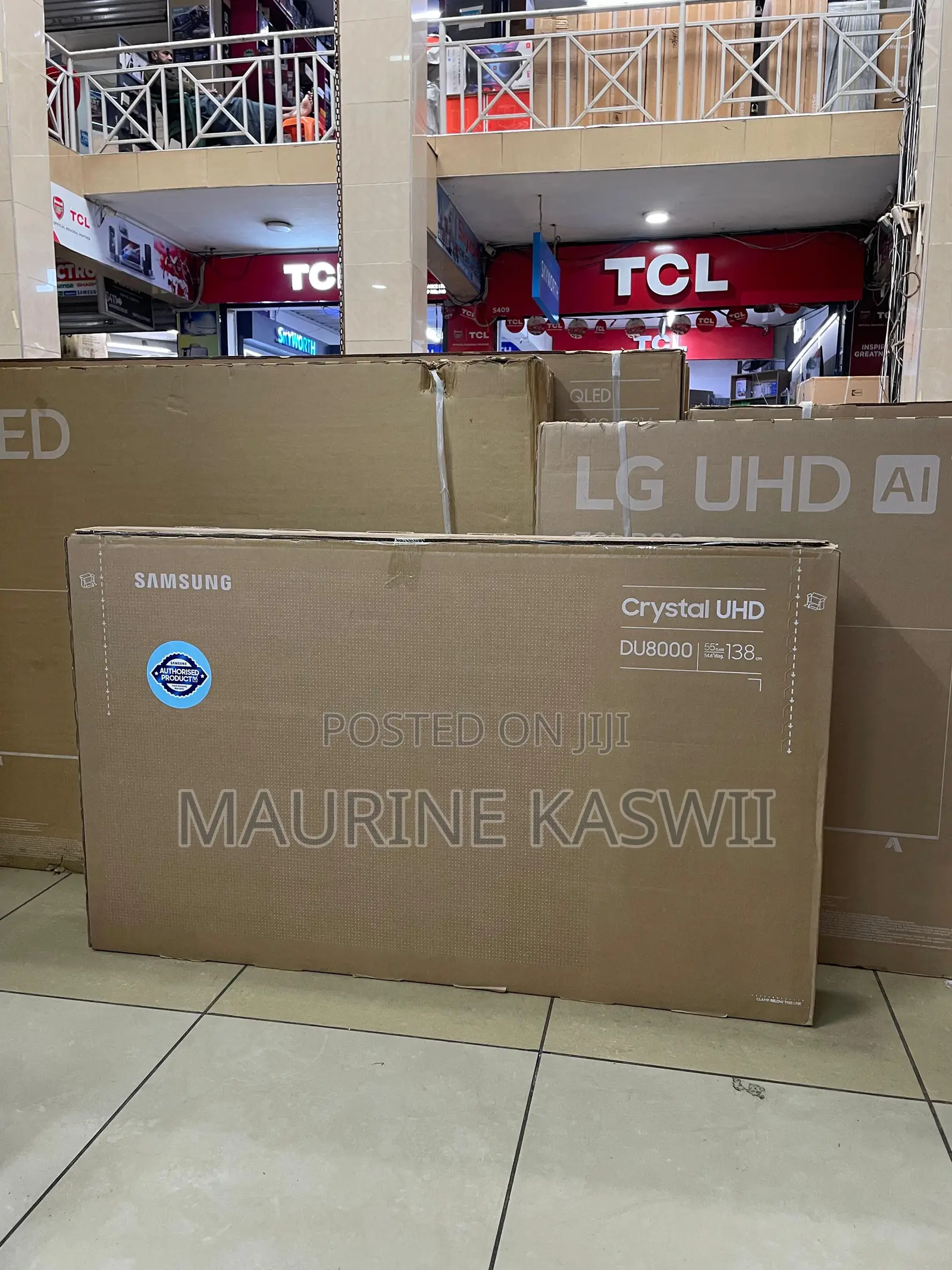 Samsung 55 Du8000 Uhd Smart Tv 2024(New