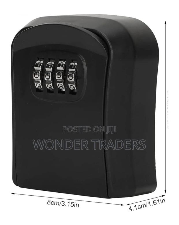 Key Lock Box.,Full Metallic Airbnb Wall Mount Key Lock Box