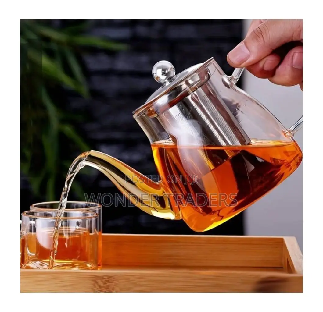 Borosilicate Glass Tea Pot With Infuser*