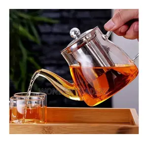 Borosilicate Glass Tea Pot With Infuser*