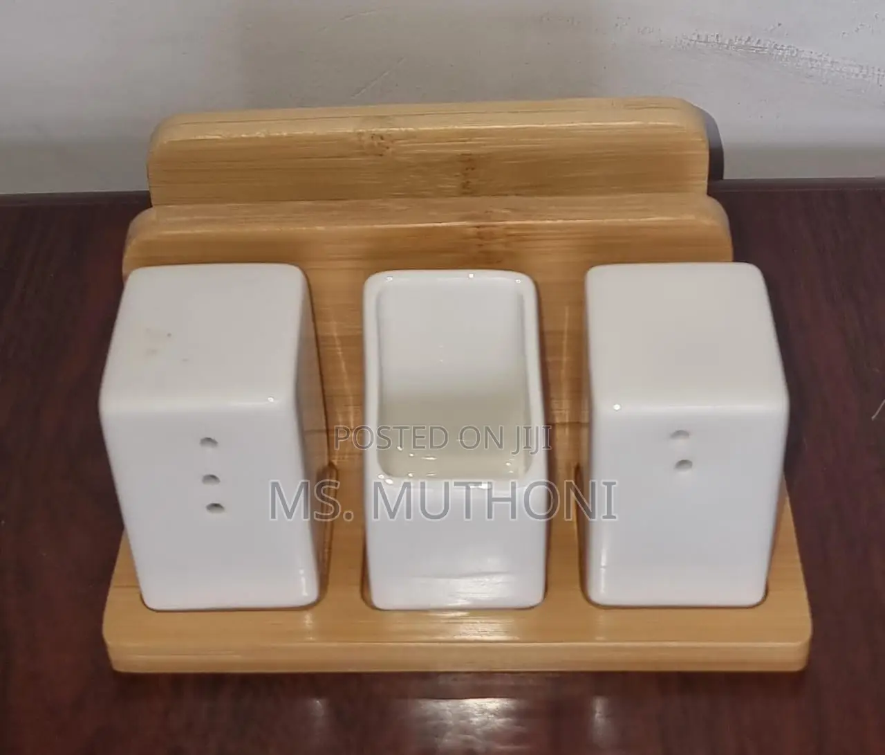 Pot Salt Shaker Toothpick Holder Napkin Holder
