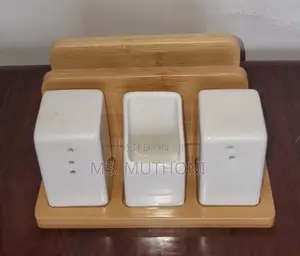 Pot Salt Shaker Toothpick Holder Napkin Holder