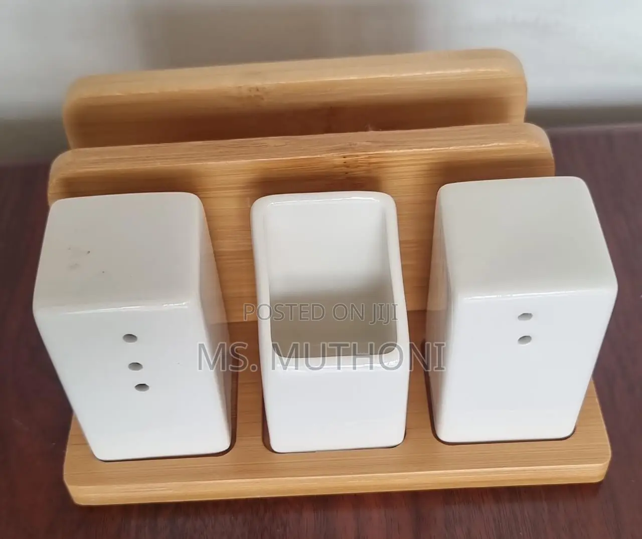Pot Salt Shaker Toothpick Holder Napkin Holder