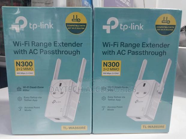 Tp-Link Tl-Wa860re – 300mbps Wi-Fi Range Extender With Ac