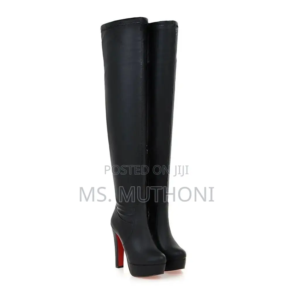 Red Bottom Double Sole Thighboots Sizes: 37,38,39,40,41, 42
