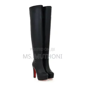 Red Bottom Double Sole Thighboots Sizes: 37,38,39,40,41, 42