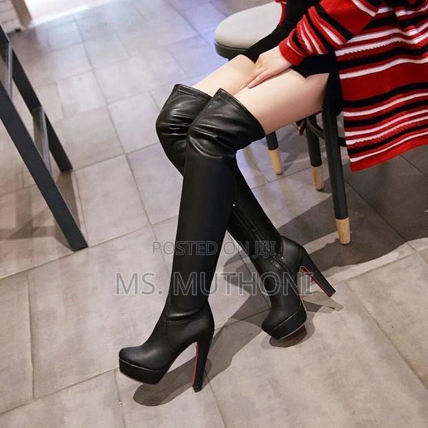 Red Bottom Double Sole Thighboots Sizes: 37,38,39,40,41, 42 - main view