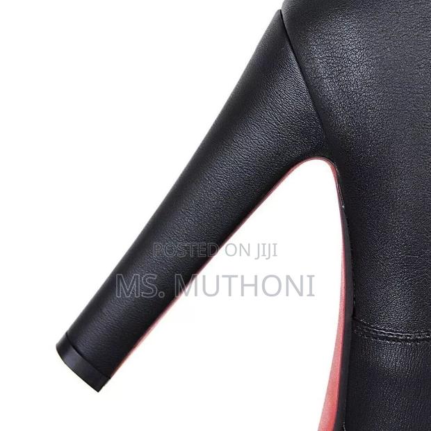 Red Bottom Double Sole Thighboots Sizes: 37,38,39,40,41, 42 - thumbnail 2