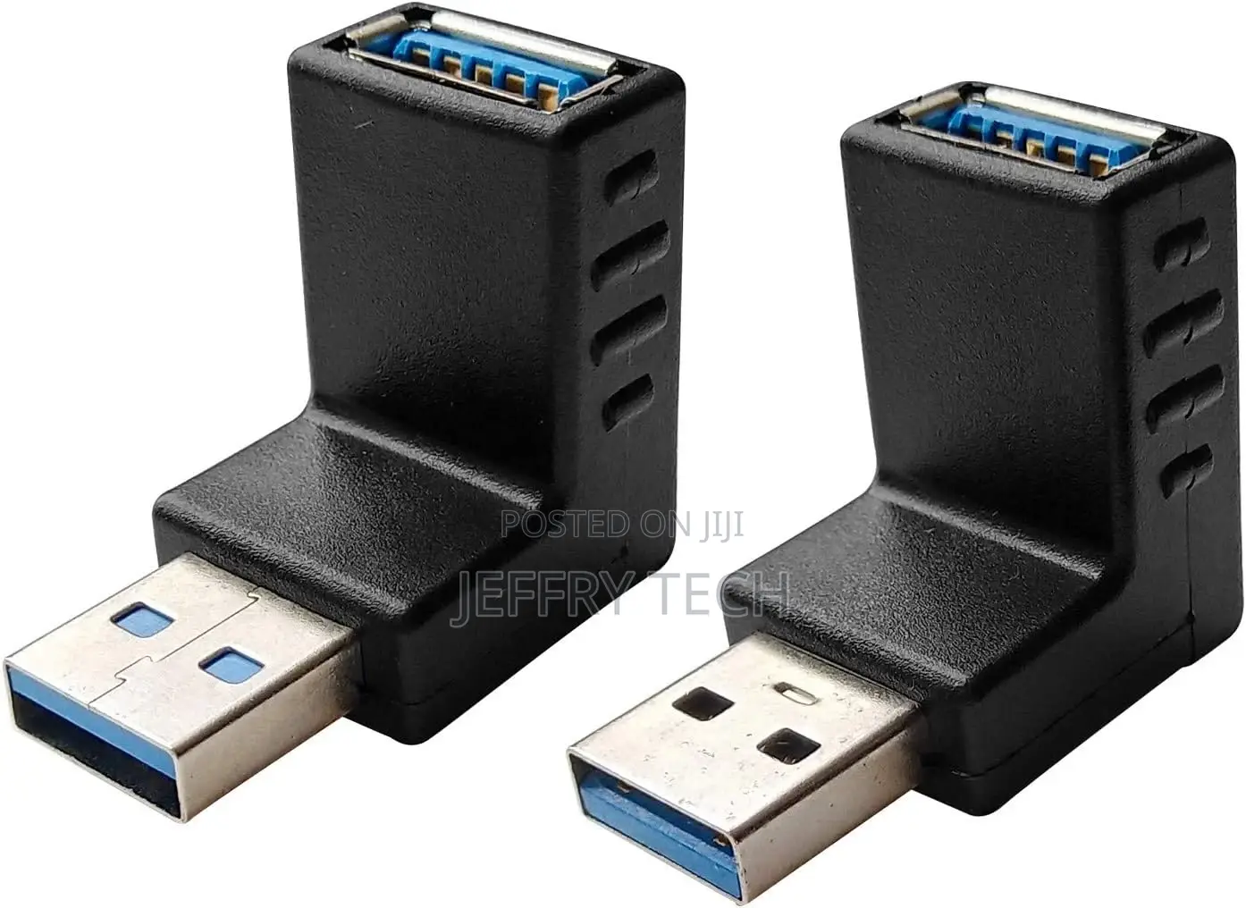 USB 3.0 Male to Female Right Angle Adapter, 90 Degree, USB U