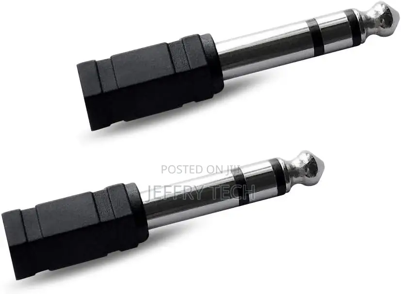 Audio Adapter 6.35mm(1/4 Inch) Male to 3.5mm(1/8 Inch) Femal