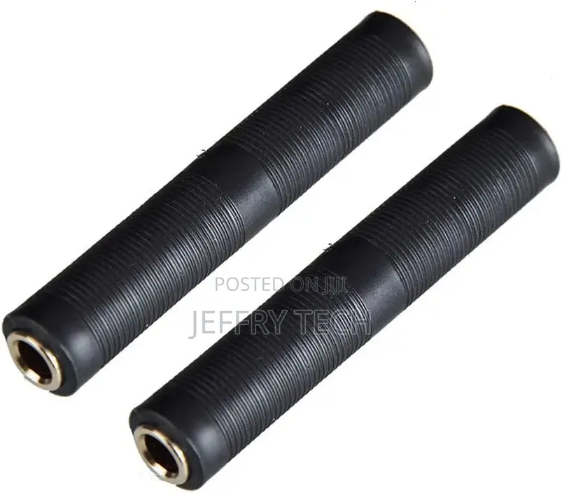 1/4 Inch TRS/TS Coupler, 6.35mm Female to Female Audio Conne