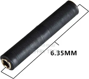 1/4 Inch TRS/TS Coupler, 6.35mm Female to Female Audio Conne
