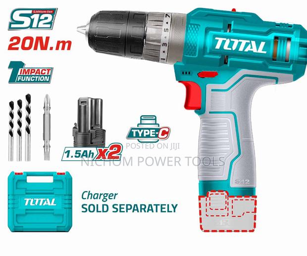 TOTAL TIDLI12202 Cordless Impact Drill 12V - main view