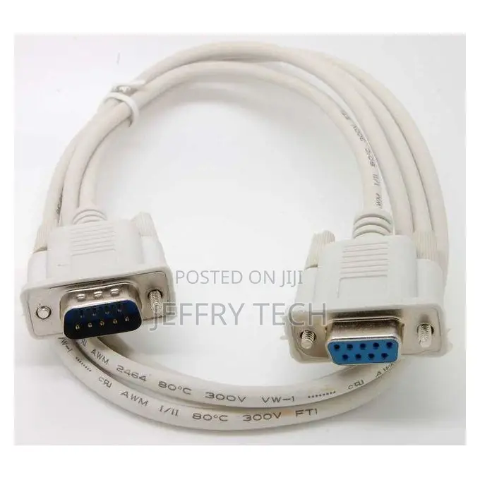 Serial Rs232 Cable Male to Female Db9 5ft 1.5m D