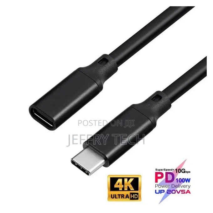 Usb3.1 Type-C Extension Cable at 60hz Usb-C Gen