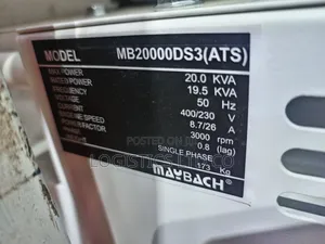 20kva Maybach Silent Diesel Generator (Air Cooled Engine)