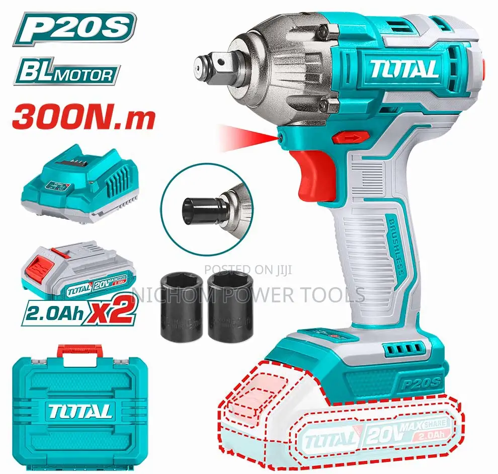 Total Lithium-Ion Impact Wrench 20V