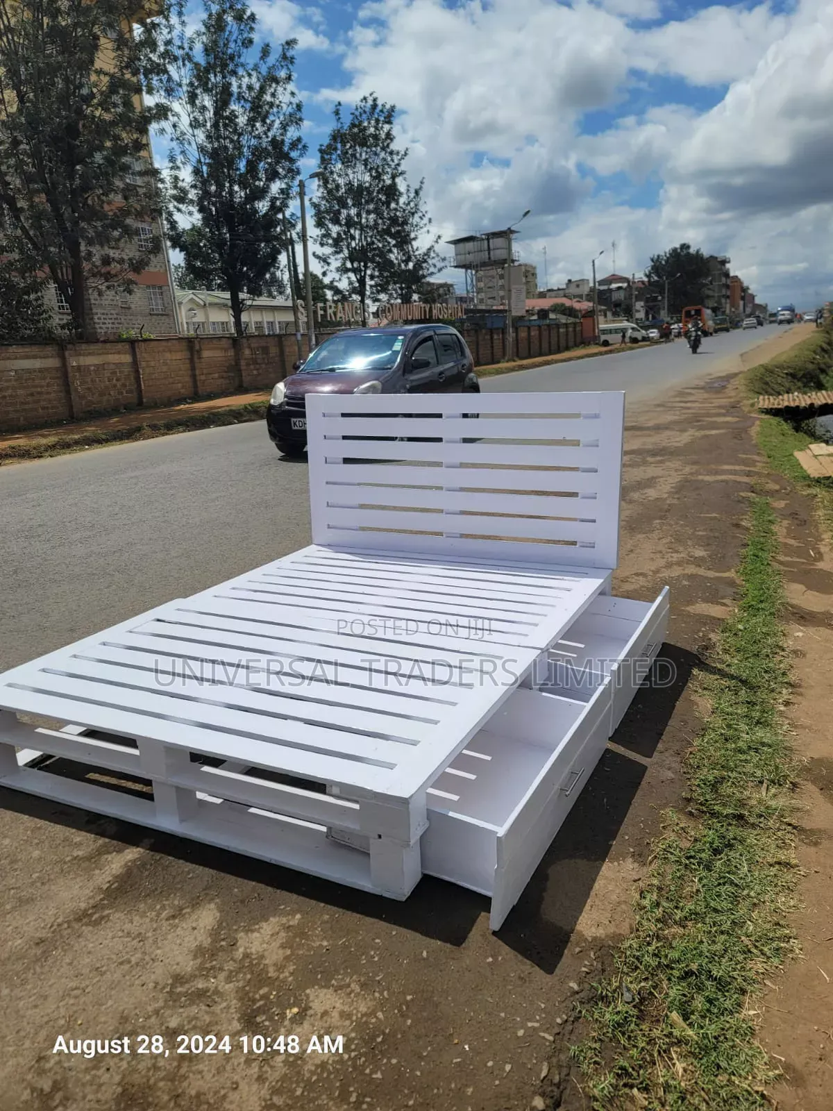 Wooden Pallets Bed