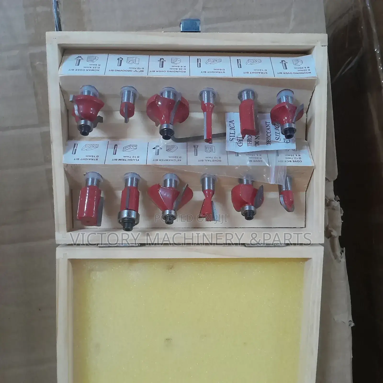 12pcs Router Bit Set