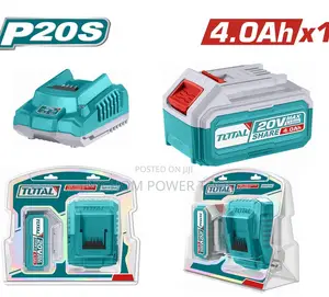 Total TFBCPK1214 P20S Lithium-Ion Battery and Charger Kit