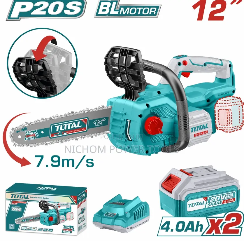 Total Lithium-Ion Chain Saw 20V