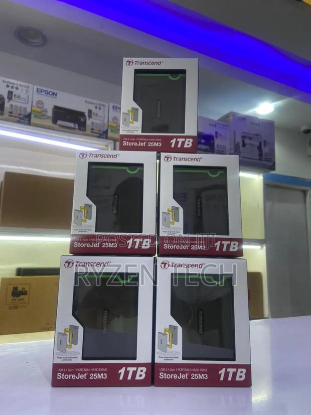 1tb External HDD Transcend/ Transcend 1tb HDD - main view