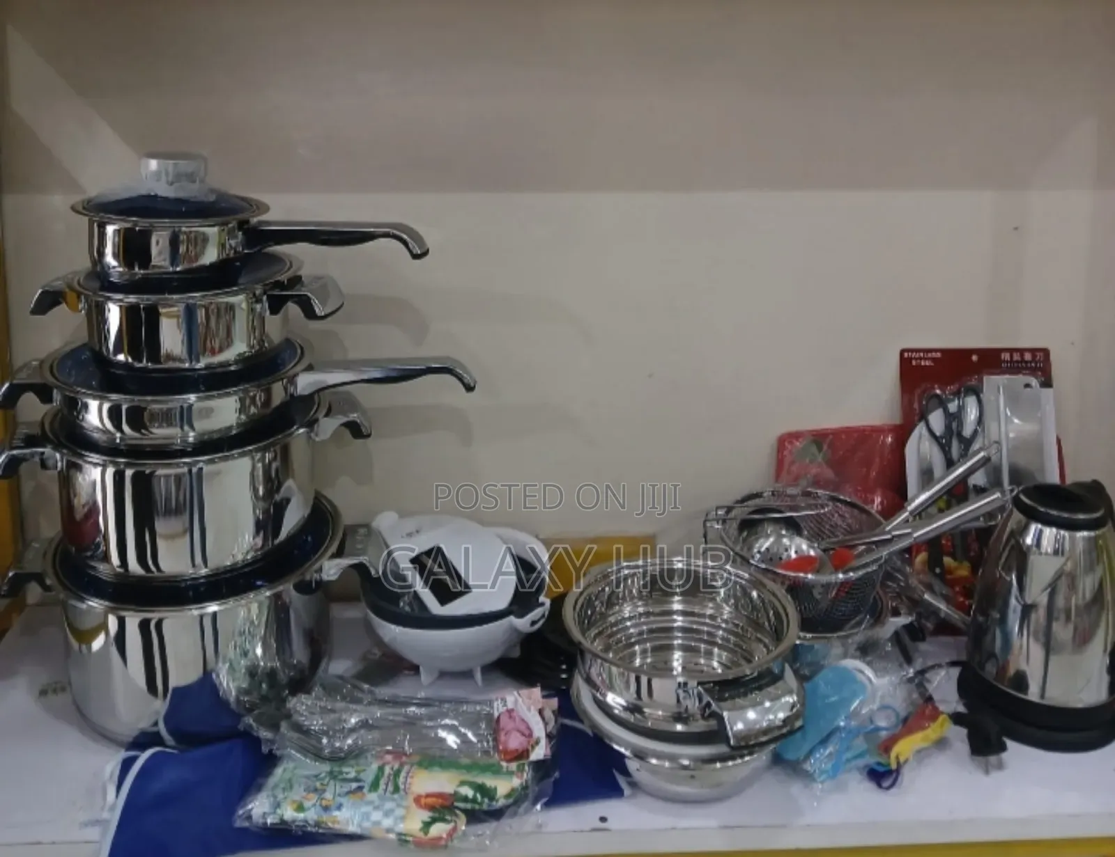 Marwa 110pcs Stainless Steel Pots and Pan