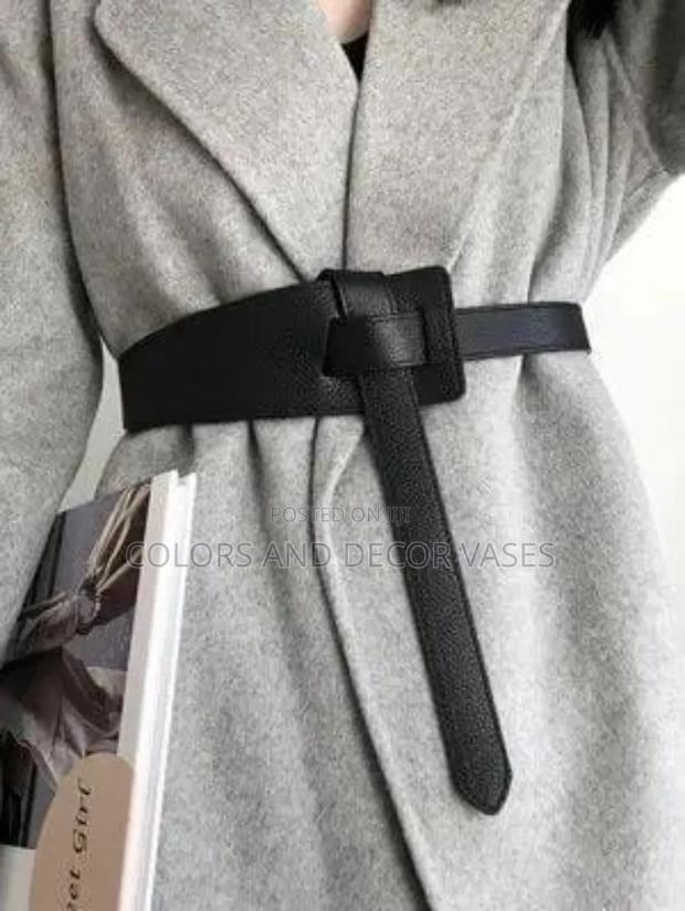 Leathered Belts Black and Brown - main view