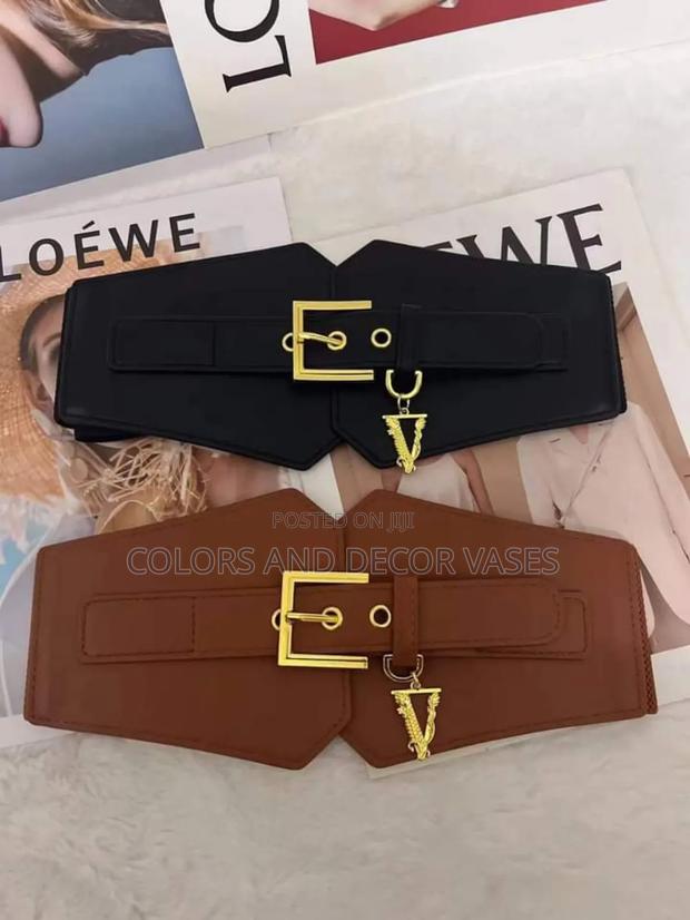 Silver And Gold Buckled Belts - thumbnail 3