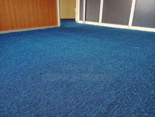 Wall to Wall Blue House Carpet