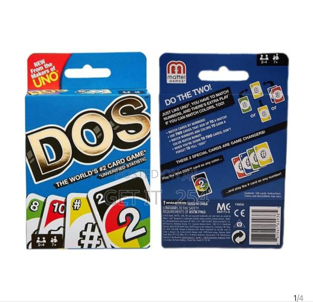 Uno DOS Card Game - main view