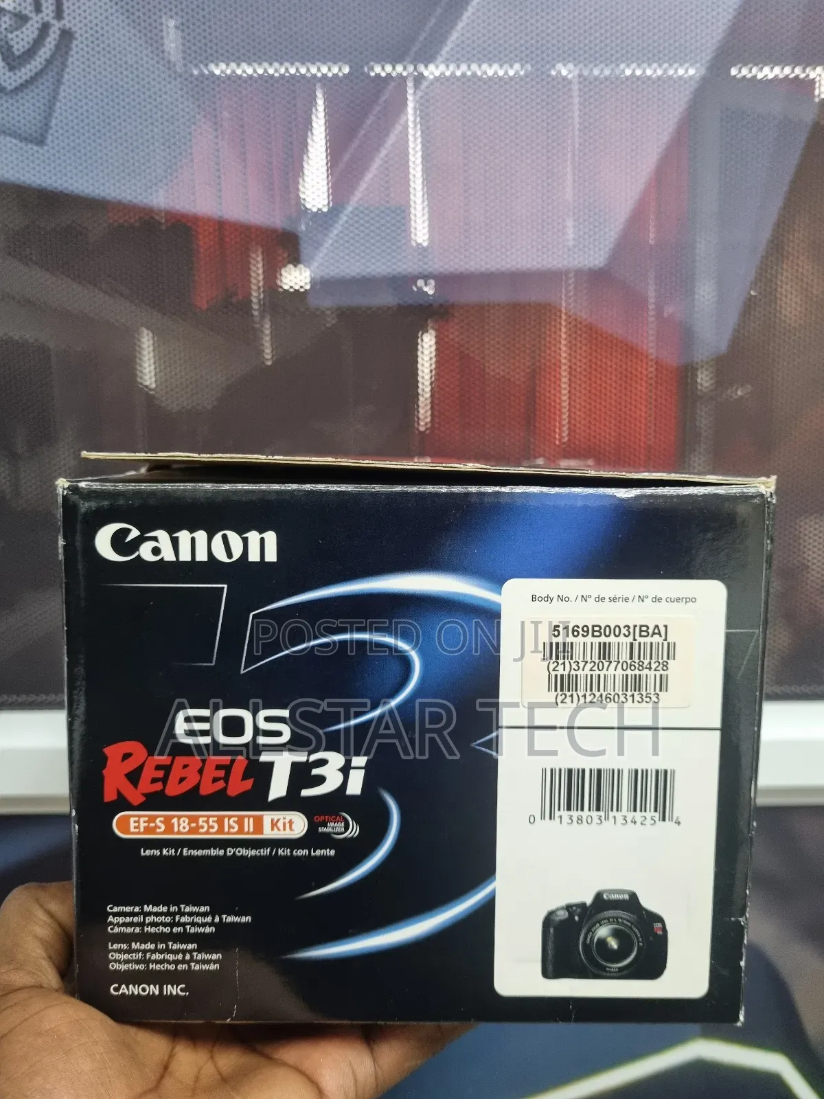 Canon Rebel T3i Open Box