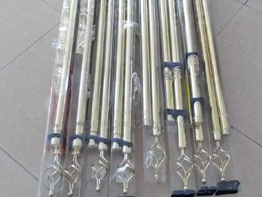 Extendable 2 Meter Double Curtain Rods