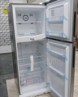 Ramtons 188L Refrigerator Double Door Frost Free Silver