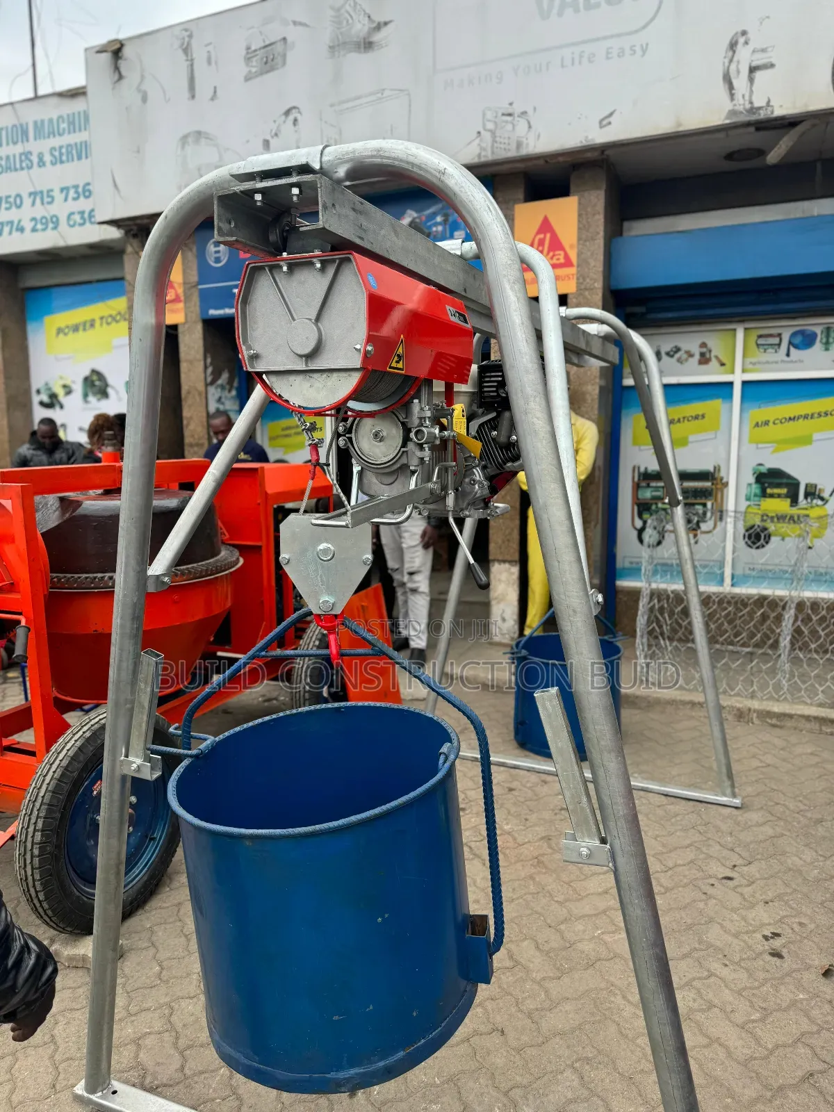 Concrete Hoist One Tonne Suppliers in Kenya.