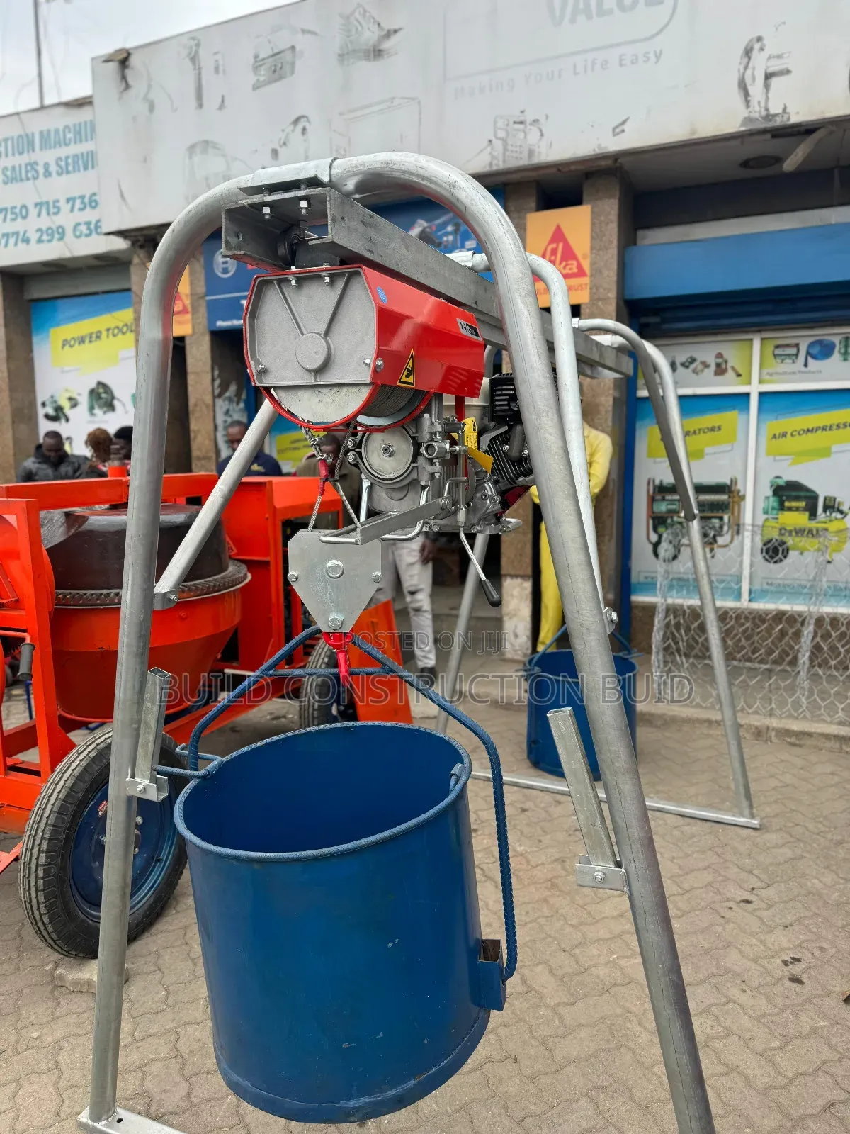 Concrete Hoist One Tonne Suppliers in Kenya.