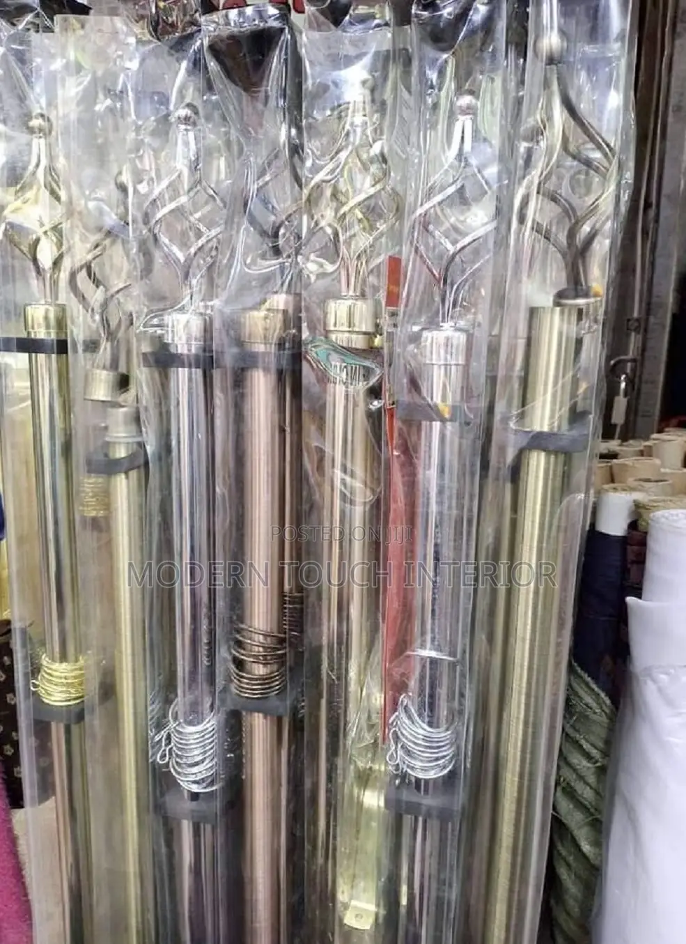Double Curtain Rods