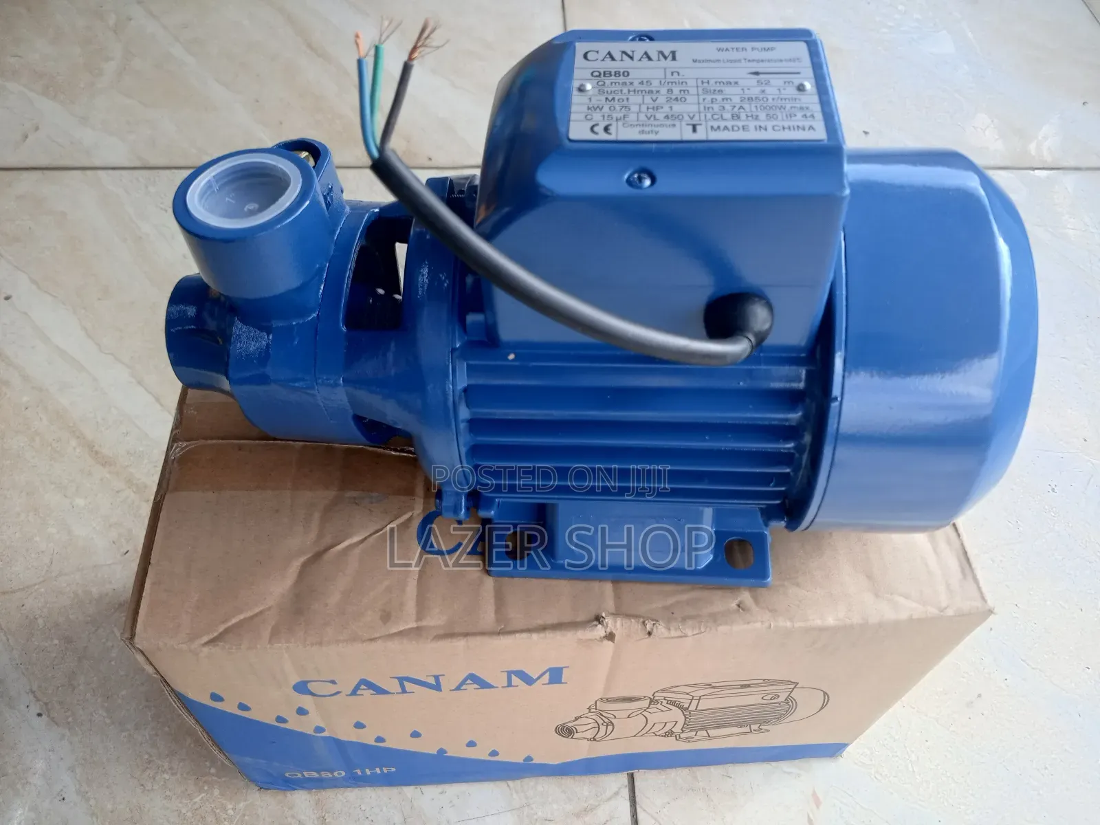 Canam Boaster Pump 1hp