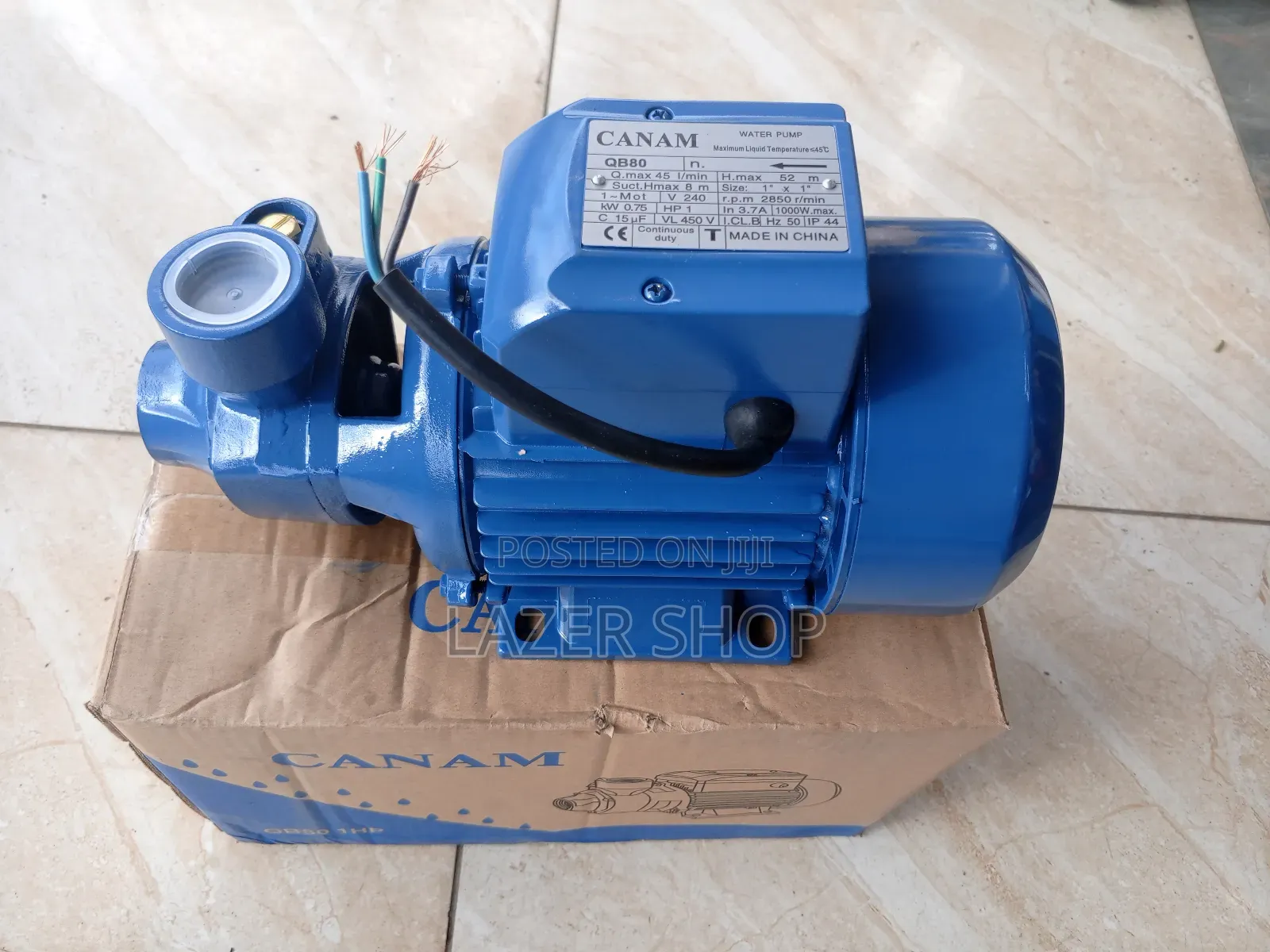 Canam Boaster Pump 1hp