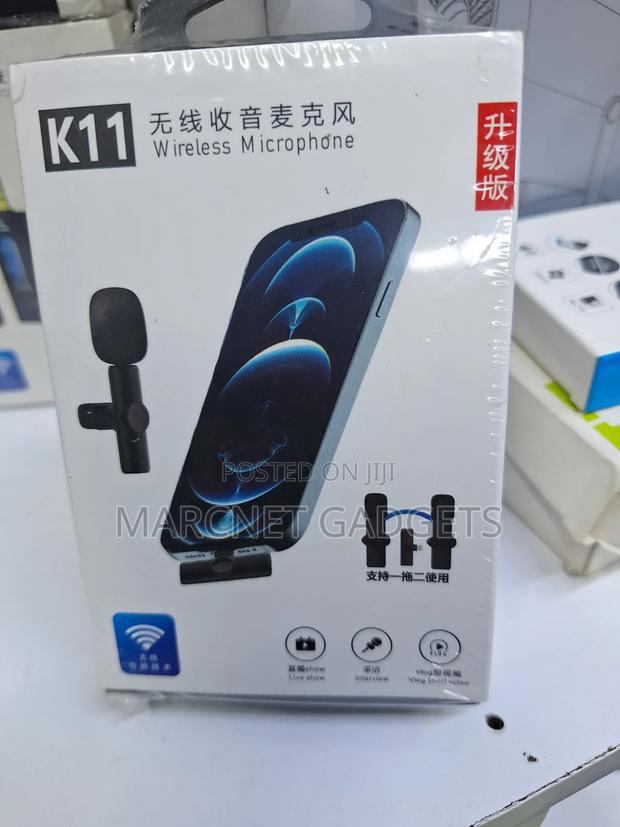 Noise Cancellation Lightning iPhone Wireless Microphone - main view