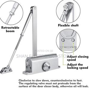 D-061 Adjustable Door Closer 45-60kg-Standard - thumbnail 2