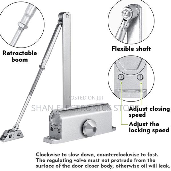 D-061 Adjustable Door Closer 45-60kg-Standard - main view